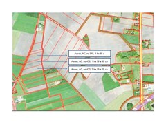 Rheeërweg, Zeijen - ligging percelen volgens kaartje dd 17 februari 2016